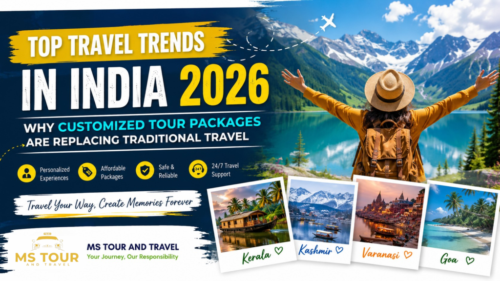 Top Travel Trends in India 2026 by MS Tour and Travel
